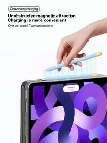 Apple Pencil 2 硅胶保护壳，防震盖，带双盖，兼容 Apple Pencil 2 - 彩色 - 查看 4