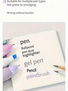 100 张渐变仿珍珠光泽拉环便签，方便学生、考试和标记的记事本，适用于学校用品、返校 - 均碼 - 查看 6