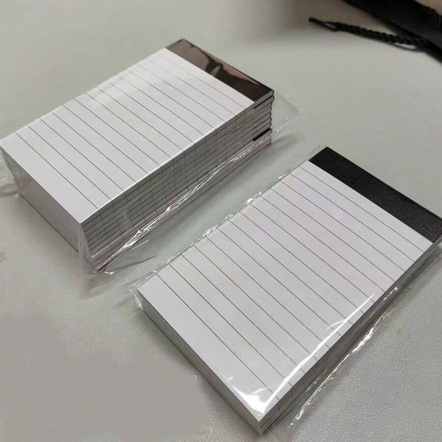 4 件记事本、计划本、素描本、替换内页、袖珍笔记本、日记本、学校用品、返校 - 白色 - 查看 1