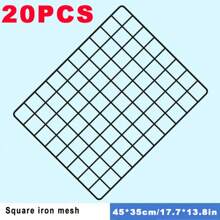 1 Piece Diy Pet Cage Parts, Including Pet Fences, Square Iron Mesh, Ladders, Partitions, And Cages Suitable For Homemade Cats, Dogs, Rabbits,