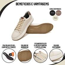 Men's Casual Sneakers Comfortable And Versatile + Belt Headphone Watch