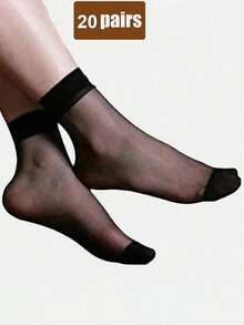 1/10/20 Paar einfarbige, bequeme kurze Socken für den Alltag, Damen- und Herren-Accessoires, Knöchelsocken, Bootssocken, günstige Kleidung, Y2K, süß, sportlich, lustig, Schuhe, Geschenk, Damen-Quastensocken - Verschiedenfarbig - Übersicht 11