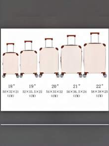 Bodo Travel Suitcases 10KG Anac Standard With Expandable Zipper 360 Wheels Small Hand Luggage - 米色 - 查看 6