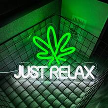 Cartello al neon a zona di curl, Justst Re/È un'atmosfera/VIP Lounge/Adulti solo cartello al Neon LED per bar e uomini, decorazione per pareti di stanze da donna, camera da letto, stanza del game, loung, club, arte da parete per feste, alimentato da 5V USB, controllo del pulsante, E per install.