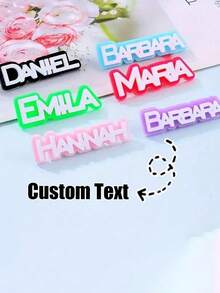 Customized Colorful Personalized Nurse ID Badge Clip With 3D Letters - Custom Name Tag For Nurses, Doctors And Healthcare Professionals, Personalized Name Pin, Custom ID Accessories, Work Accessories - Style 2 - View 15