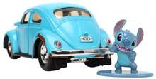 Jada Toys - 1:32 Disney Stitch - Hollywood Rides - 1959 Blue Punch Buggy With Stitch Figure  [COLLECTIBLES] Figure, Collectible - 彩色 - 查看 3