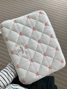 蝴蝶结笔记本电脑内袋适用于 iPad/ 10/11 英寸、13/14 英寸、15/15.6 英寸，可爱笔记本电脑包 - 彩色 - 查看 23