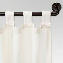 36"-66" French Pipe Curtain Rod Bronze - ™: Adjustable Metal Drapery Rod, Oil Rubbed Finish, Dark Brown - Nhiều màu - Xem 2