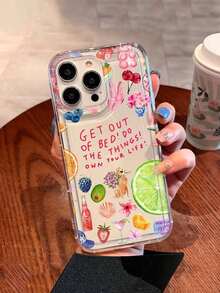 Funda para teléfono 1 pieza Compatible con impresión estilo océano Compatible con 16/11/12/13/14/15/15pro/15 Plus/15 Promax/ X/Xs/ 11pro/12pro/13pro/14pro/ 11promax/12promax/13promax/14promax/14plus/16Pro/16plus/16promax S22/S23/S24 - Multicolor 2 - Ver 1