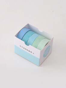 5pcs Mixed Pattern Washi Tape Back To School