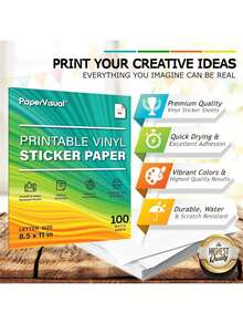 1/10/20/50/100张 A4 星形全息冷裱膜，PVC材质，透明闪光贴纸，防水，21.08x29.72厘米，星形图案，适用于DIY工艺品和剪贴簿 - 彩色 - 查看 3