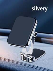 1 pieza Soporte magnético ajustable para teléfono de coche, soporte de teléfono plegable y giratorio multifunción súper resistente, soporte de navegación para coche, adecuado para iPhone y teléfonos Android, accesorios de coche para familiares y amigos, regalo de cumpleaños de primavera - muchos - Ver 7