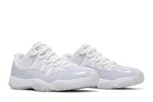 Nike Air Jordan Womens Air Jordan 11 Retro Low 'Pure Violet' (Women's Sizes) White/Pure Violet/White AH7860-101 Summer New - 白色 - 查看 8
