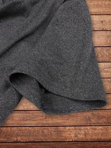 Spring Tops Women's Cute Bear Pattern Zipper T-Shirt - 180g Milk Yarn, Medium Stretch Casual Short Sleeve Round Neck Top Spring Summer Autumn Loose And Comfortable Summer - Đen và xám - Xem 3