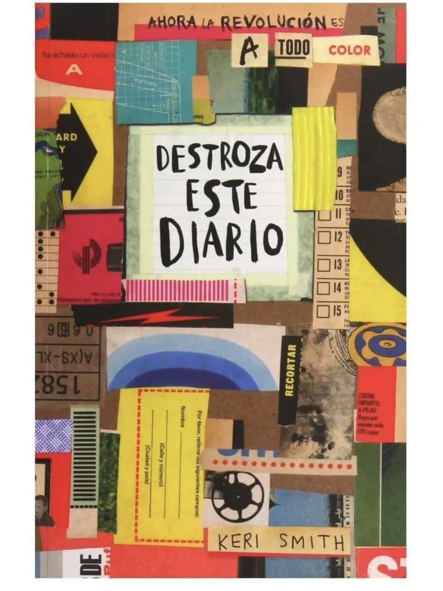 Libro Destroza Este Diario Ahora A Todo Color - Libro único - Ver 1