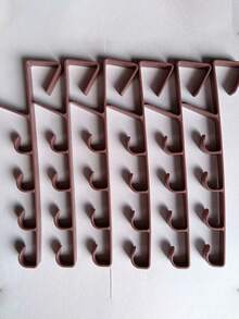 2pcs Coat Hangers With Hanging Hooks, Over-The-Door Holder For Bags, Home And Dorm Storage Rack - Multicolor - View 5