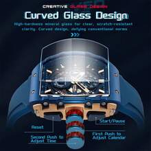 SKMEI Business Men'S Watch Exquisite Hollow Strap Ladies Quartz Watch Automatic Date Women'S Watch Men'S And Women'S Watch Sports Watch Men'S Gift Women'S Gift - 黑色 - 查看 6