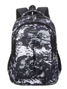 Desain kamuflase, ransel kamuflase ini tersedia dalam empat warna: hitam, biru, merah, dan hijau. Ransel kamuflase yang modis ini memiliki struktur multi-lapisan berkapasitas besar yang kasual dengan penutup resleting dan tali bahu lebar yang dapat disesuaikan. Ringan dan portabel, ransel ini bergaya. - MultiWarna - View 13