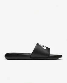 Nike Men's Victori One Slides Sport Sandal, Black/White