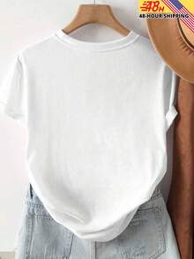 Raised On 90s Country Graphic Tee For Women  Casual Summer T Shirt Vintage Country Music Shirt Comfortable Top Gift For Her - trắng - Xem 3