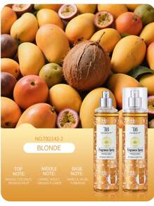 1pc 150ml Alcohol-Free Fragrance Mist With Fruity Aroma, Suitable For Bedroom, Bathroom, Travel. Long-Lasting, Fresh Scent, Alcohol-Free Aromatic Spray