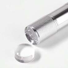 GSHLLO 6 Pcs Clear Silicone Nail Stamper Heads Jelly Nail Art Stamper Head French Tip Nail Stamping Head Nail Stamp Replacement Heads Nail Art Manicure Tools - as pic - View 4