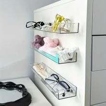 1 件/2 件壁挂式多层发饰收纳盒，发爪发夹晾干架 - 彩色 - 查看 5