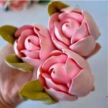 1pc Oversize Stainless Steel Cake Icing Cream Nozzle Cake Marshmallow Bouquet DIY Kitchen Baking Tools - Silver - View 7