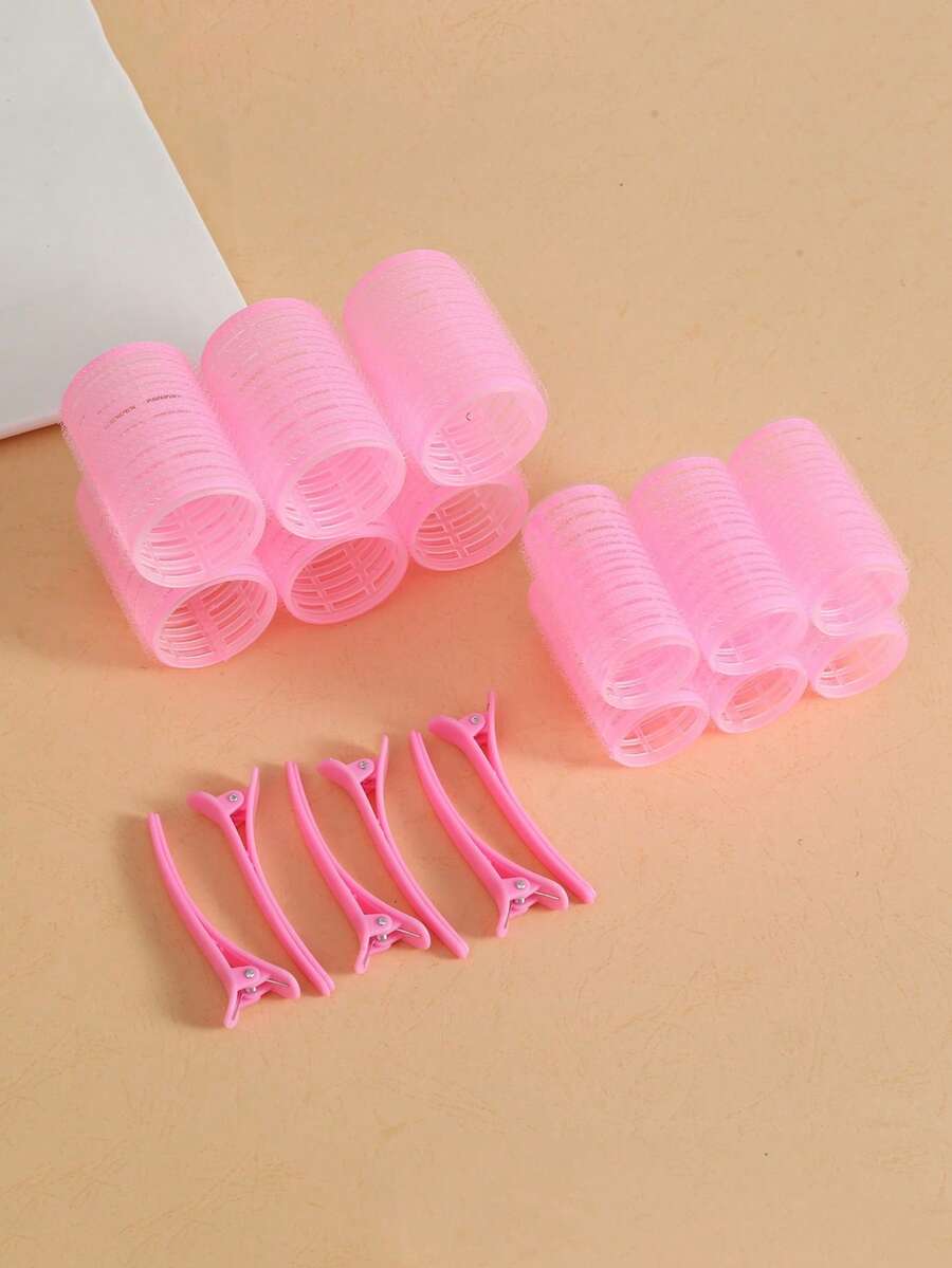 18 件/套大号卷发器带夹子，自夹式卷发器适用于长/中/短发和刘海，DIY 卷发工具（包括 12 个大卷发管 + 6 个夹子）（36 件/18 件/3 件/1 件），返校，旅行度假必需品，女士发饰，卷发器，卷发产品，卷发器，美发设备卷发器，配件，卷发，卷发工具，卷发器，圣诞节，卷发，卷发器，卷发器，无热卷发，无热卷发，卷发器，卷发产品，卷发，卷发器，卷发器，卷发工具，无热卷发器，头发，配饰，美发产品，美发工具，美发用品，护发，卷发刷，理发师，理发配件，美发设备，无热波浪，旅行必需品，旅行必备、发型、美发