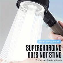 [Ulubione przez klientów] 1 szt. 5 trybów wody, głowica prysznicowa do łazienki do użytku domowego, pistolet prysznicowy do łazienki, pistolet na wodę pod wysokim ciśnieniem, dysza natryskowa ciśnieniowa, głowica prysznicowa z filtrem, z 5 dodatkowymi filtrami, lekka i mała głowica prysznicowa do łatwego przenoszenia, odpowiednia do przyczep kempingowych, sprzęt do kąpieli na świeżym powietrzu, akcesoria łazienkowe. Nie zawiera węża i uchwytu