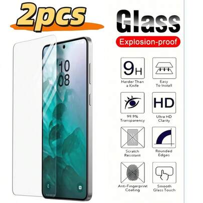 2pcs/Set Mobile Phone Screen Protector, Compatible With Xiaomi/ Series Phones Including Poco X4 Pro/X5/X3/14/13/M5, Note 13 Pro/Note 8/Note 12/Note 14, Scratch-Resistant, Easy To Install, Bubble-Free, Protective Film For Phone Screen [Anti-Collision], Suitable As Birthday/Easter/Christmas Gift For Family/Friends/Boys/Girls