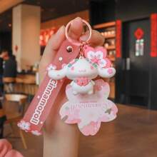 Sanrio Familien Schlüsselanhänger Anhänger, kreative Tischdekorationen, Schlüssel und Tasche Anhänger, können als Urlaubsgeschenke verwendet werden