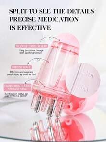 CTZIHGAO 1支迷你头皮涂抹刷 - 便携式液体涂抹器，配有柔软硅胶刷毛，可精准涂抹护发精华、精油和滋养护理产品，轻巧的头皮按摩器可滋养发根并护理头皮，是男女理想的护发精油涂抹工具，易于使用，方便旅行携带，适用于发型设计、头发护理、旅行、美发产品、美发工具、美发配件、理发师、理发店、美发沙龙。 - 粉色 - 查看 7