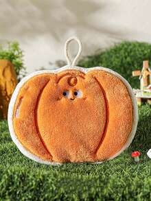 1pc Cute Vegetable Pattern Kitchen Towel, Coral Fleece 3-Layer Thick Quick-Dry Hand Towel With Hanging Loop, Super Absorbent Dish Cloth, Lightweight Super Soft Fiber Handkerchief, Non-Shedding, Suitable For Bathroom And Kitchen/Bathroom Drying/Bathroom Home - Multicolor - View 15