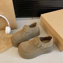 Women Loafers Shoes - Camel - View 4