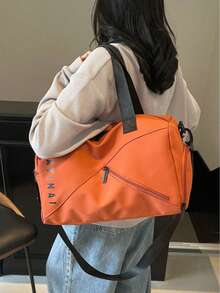 Borsa fitness piccola unisex Sanrio, borsa da viaggio all'aperto, borsa con scomparti asciutto e bagnato con chiusura lampo, borsa a tracolla aderente, borsa per mamme per viaggi di lavoro e shopping, borsa per fitness e accessori scolastici