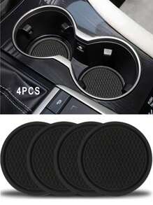 Car Cup Coaster, Universal Non-Slip Cup Holders Embedded In Ornaments Coaster, Car Interior Accessories(Including Several Colors)