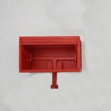 1 件壁挂式 3D 钥匙扣，车库形状钥匙收纳盒，安装简便，不带汽车模型 - 彩色 - 查看 14