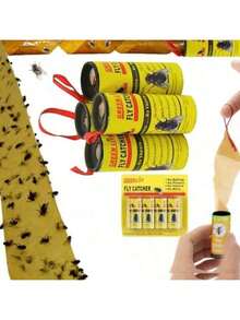 高效物理捕蝇器 | 强力粘蝇纸 | 捕捉多种苍蝇、蚊子和昆虫 | 悬挂设计节省空间、实用且美观 | ABS 优质耐用材料 | 无味 | 易于使用和清洁 | 有 4 片/8 片/12 片/16 片/20 片包装可供选择 | 适用于室内和室外害虫防治