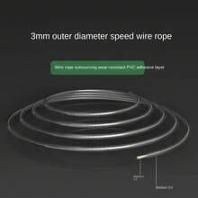 MOGOLD 1 Set Cuerda de saltar profesional MOGOLD de alta velocidad con rodamientos, cuerda de acero para entrenamiento y competición de fitness, ajustable, apto para hombres y mujeres, quema grasa y esculpe el Body