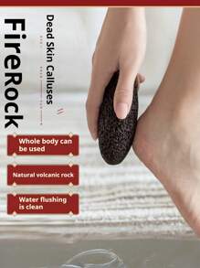 Foot Grinding Stone Pure Natural Volcanic Stone Exfoliating Foot Soles Heels Pedicure Artifact Remove Callus Cuticle Foot Grinding Device