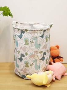Cartoon Dirty Clothes Basket Toy Storage Basket, Large Capacity Storage Bin For Miscellaneous Items, Big Size Cartoon Toy Storage Basket, Large Dirty Clothes Storage Bag