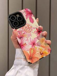Teléfono anticaída suave con textura de vida marina rosa, X/XS XSMAX 11 12 13 14 15 16 12MINI 13MINI 16E SE4 S22 S23 S24 S25, 1 ud. - Multicolor 15 - Ver 2