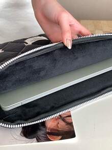 蝴蝶结笔记本电脑内袋适用于 iPad/ 10/11 英寸、13/14 英寸、15/15.6 英寸，可爱笔记本电脑包 - 彩色 - 查看 7