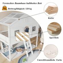 Kids Bed Frames, Headboards & Footboards - White - View 9