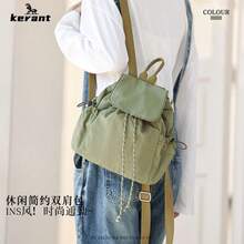 Women Fashion Backpacks - 灰色 - 查看 6
