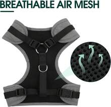 Tuxedo Dog Harness, Adjustable No Pull For Small Medium Dogs, Wedding Suit With Bow Tie Party Costume, Gray XXS - Violet Purple - View 5