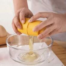 3 件便携式快速剥蛋器 - 厨房和餐厅鸡蛋壳分离器，不锈钢剥蛋器 - 快速分离蛋黄和蛋清，防烫手柄，必备烹饪工具，开蛋壳器，生鸡蛋破碎器，煮鸡蛋剥壳器，鸡蛋块分离器手持工具 - 彩色 - 查看 11