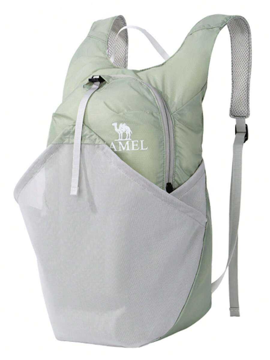 CAMEL CROWN Lightweight Outdoor Sports Backpack, Hiking Trekking Climbing Gear Bag - Mint Green - View 1