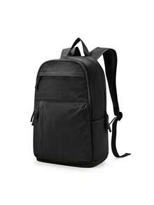 Large Capacity Lightweight Teenager/Student Backpack/Laptop Bag, Fits 14-15.6 Inch Laptop, Fashion Casual Laptop Backpack, Large Capacity Backpack Can Hold 14-15.6 Inch Laptop, Practical Travel Backpack, Multi-Compartment Design, Meets Carry-On Standards, Solid Color Design, Unisex, Campus School Bag Student Backpack, Travel Backpack/Portable Multifunctional Travel Bag/Campus Style Backpack, Unisex, Multiple Colors Available - Multicolor - View 15